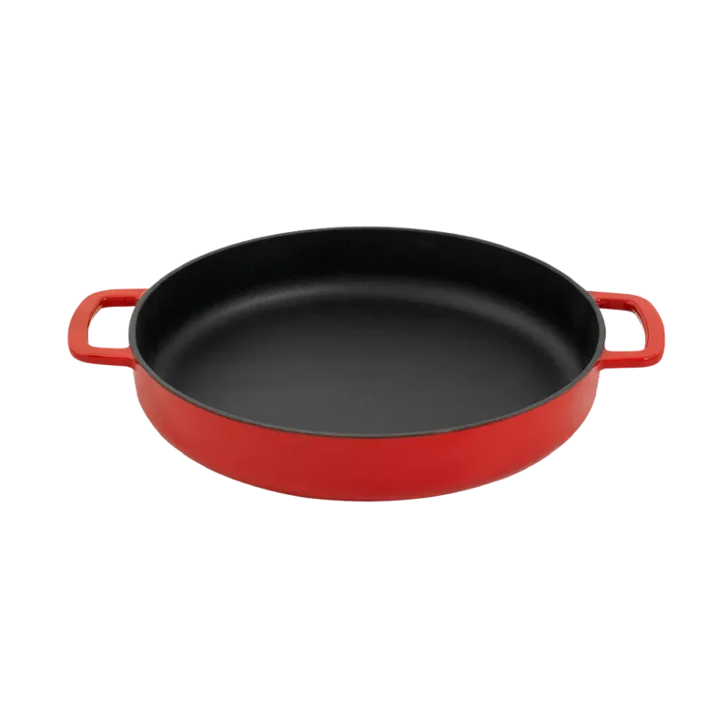 Cast Iron Fry Pan / Skillet Ø 28 cm Red