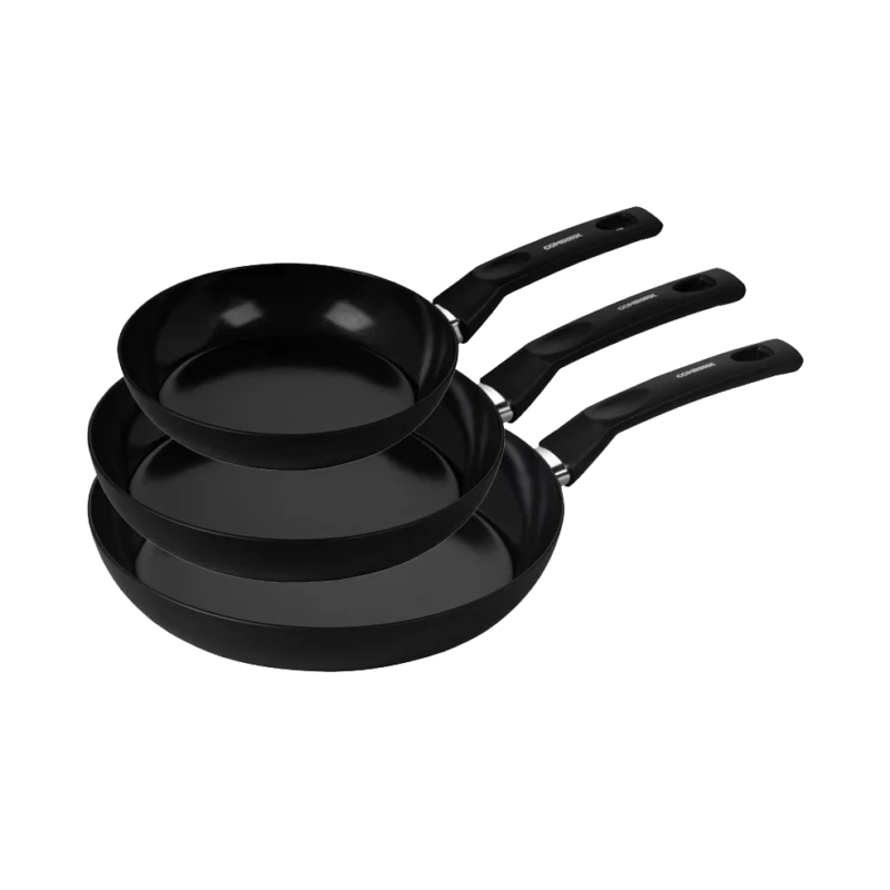 Tundra Easy Fry Pan 3pcs Set Ø 20 cm + Ø 24 cm + Ø 28 cm