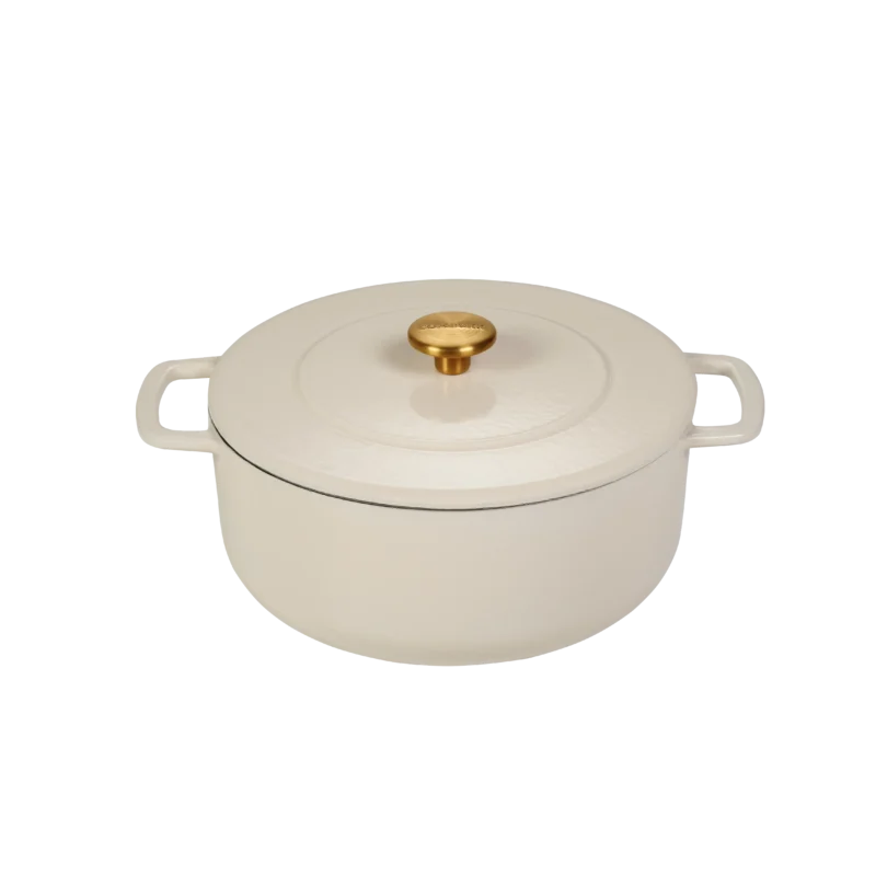 Cast Iron Dutch Oven Ø 24 cm Sand