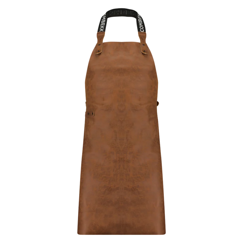 Composite Leather Apron Brown