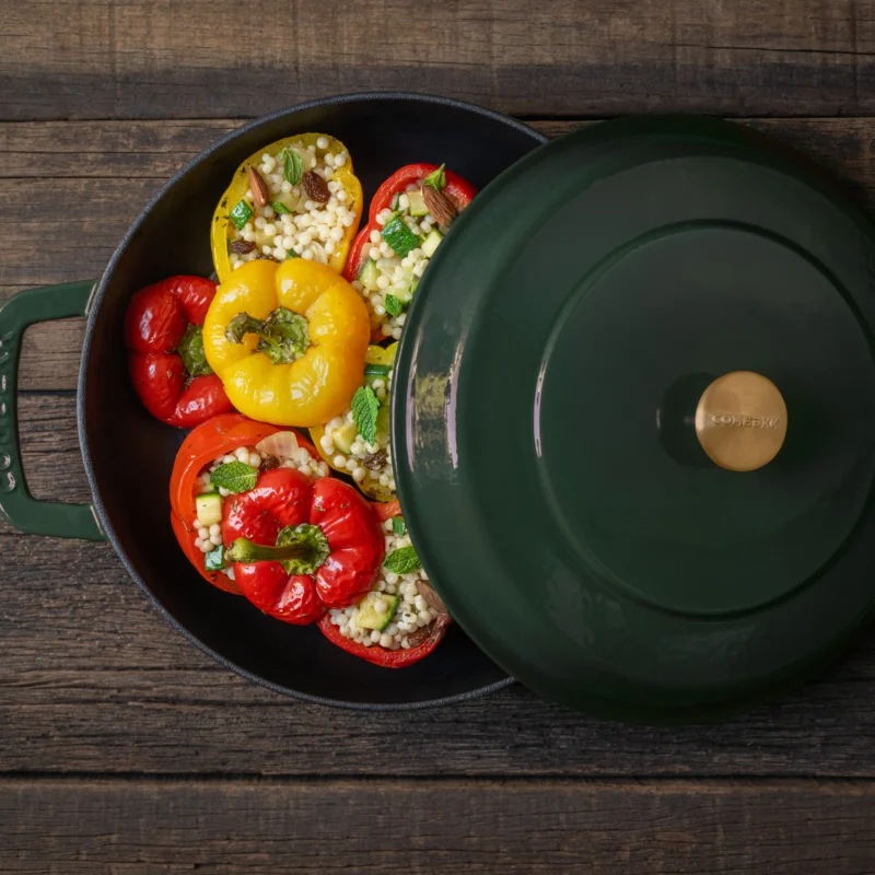 Cast Iron Braiser Ø 28 cm Holly Green hover image