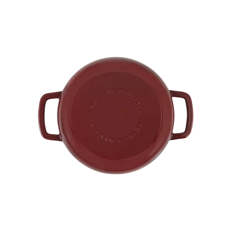 Cast Iron Braiser Ø 28 cm Bordeaux hover image