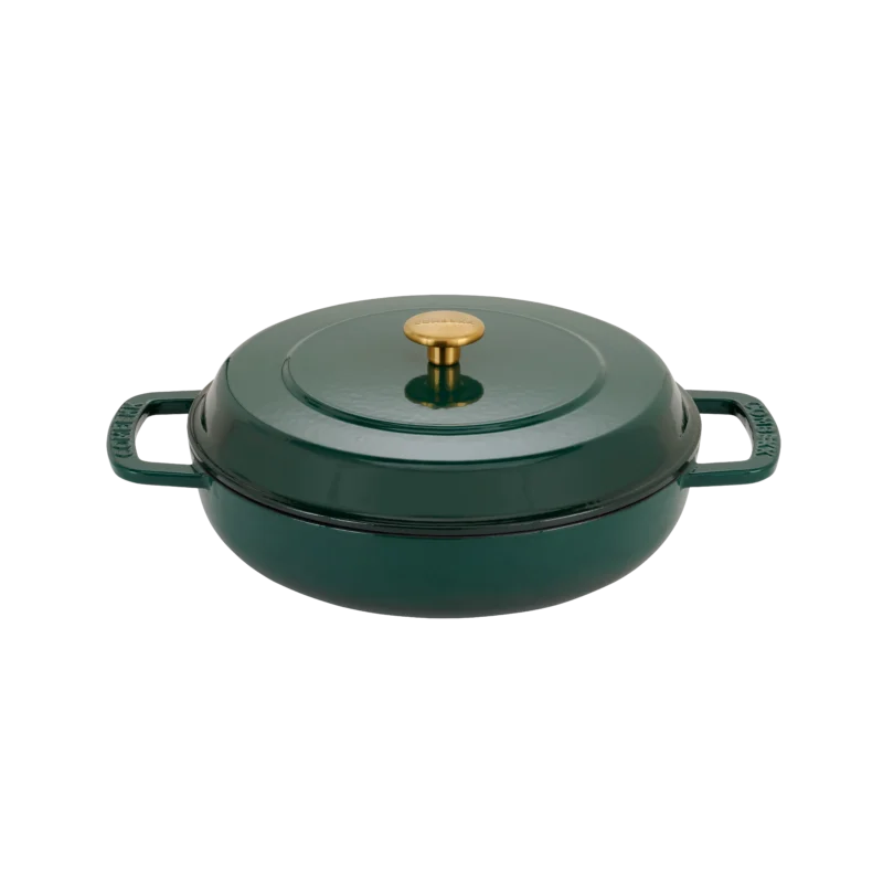 Cast Iron Braiser Ø 28 cm Holly Green