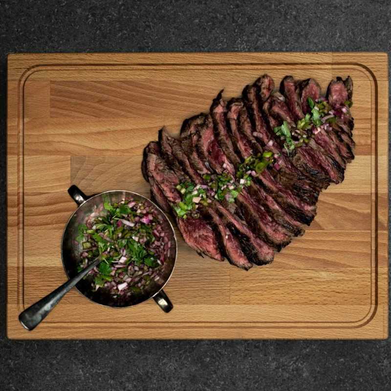 Chopping Board FSC Wood 29x39x4 cm With Juice Groove hover image