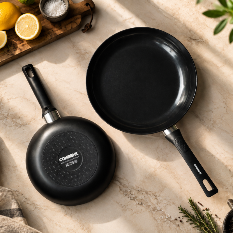 Tundra Easy Fry Pan 3pcs Set Ø 24 cm + Ø 28 cm + Ø 28 wok cm hover image