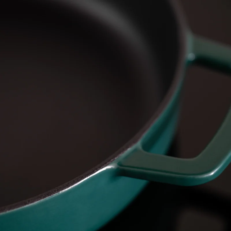 Cast Iron Fry Pan / Skillet Ø 28 cm Holly Green hover image