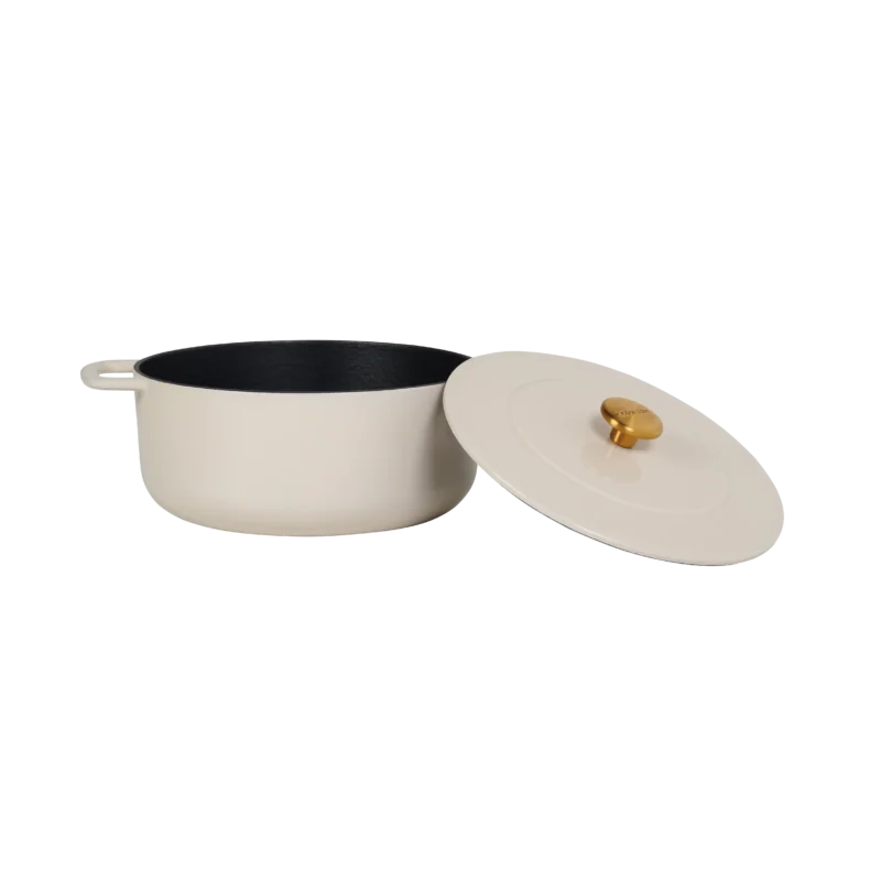 Cast Iron Dutch Oven Ø 24 cm Sand hover image