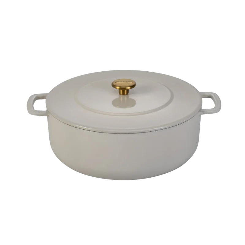 Cast Iron Dutch Oven Ø 28 cm Sand