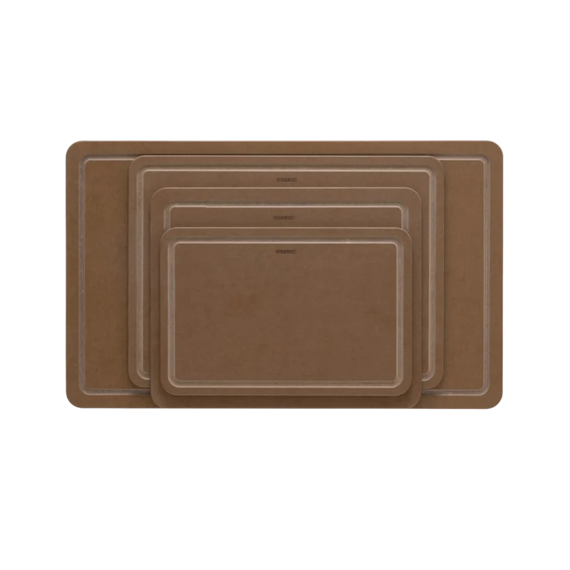 Recycled Paper Cutting Board With Juice Groove XL 53x32,5 cm Brown hover image