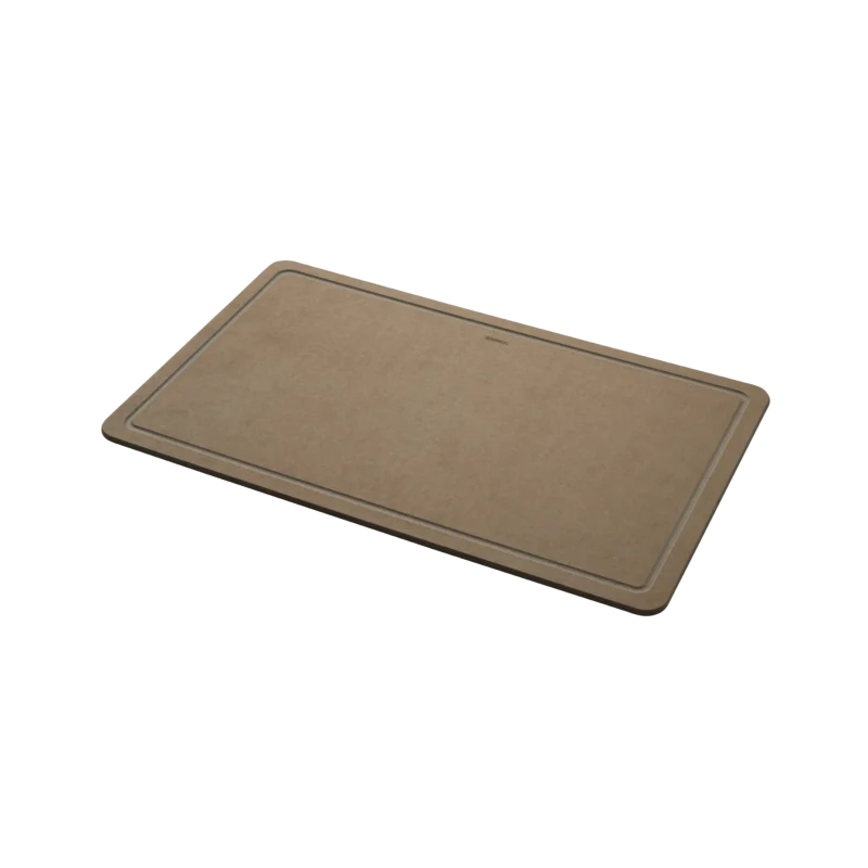 Recycled Paper Cutting Board With Juice Groove XL 53x32,5 cm Brown