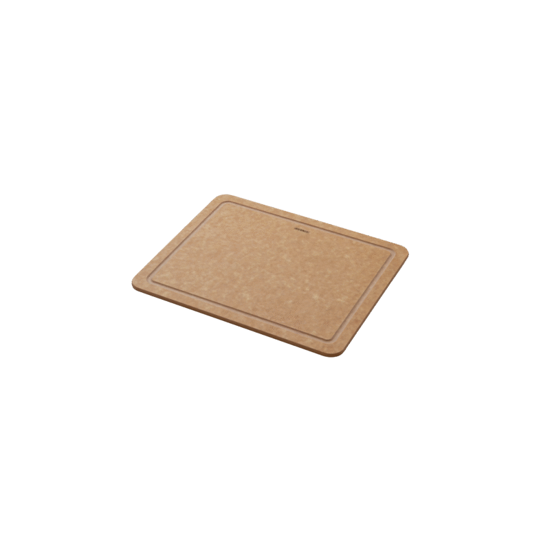 Recycled Paper Cutting Board With Juice Groove M 20x30 cm Natural