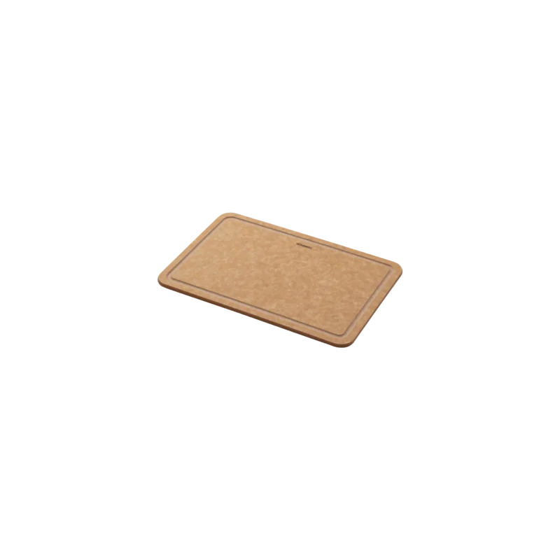 Recycled Paper Cutting Board With Juice Groove S 15x20 cm Natural