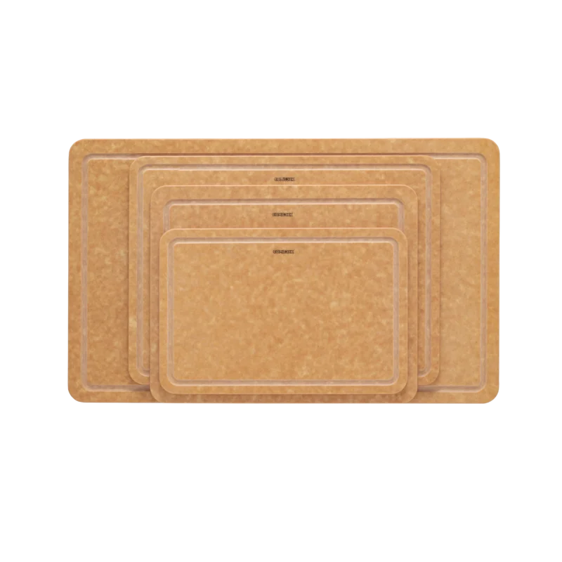 Recycled Paper Cutting Board With Juice Groove XL 53x32,5 cm Natural hover image