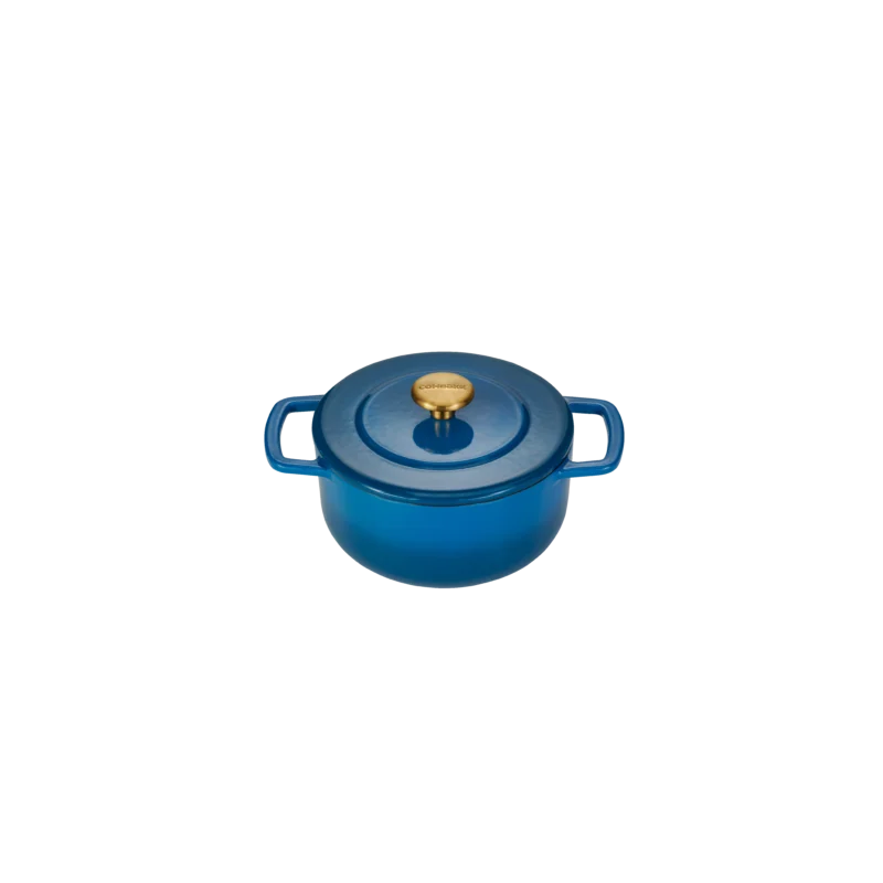 Cast Iron Dutch Oven Ø 18 cm Ocean Blue