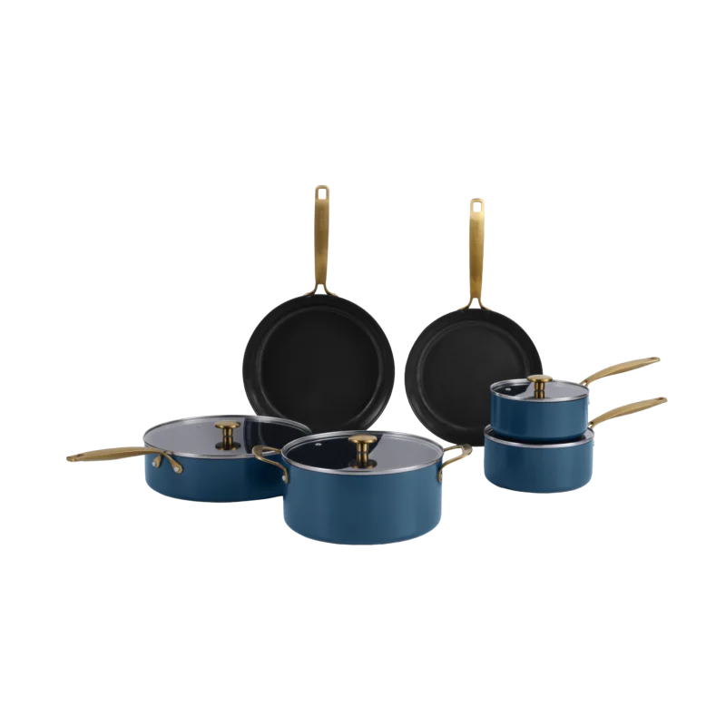 Element Expert Cookware Set 10pcs Ocean Blue