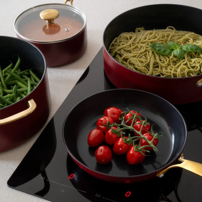 Element Expert Cookware Set 10pcs Bordeaux hover image