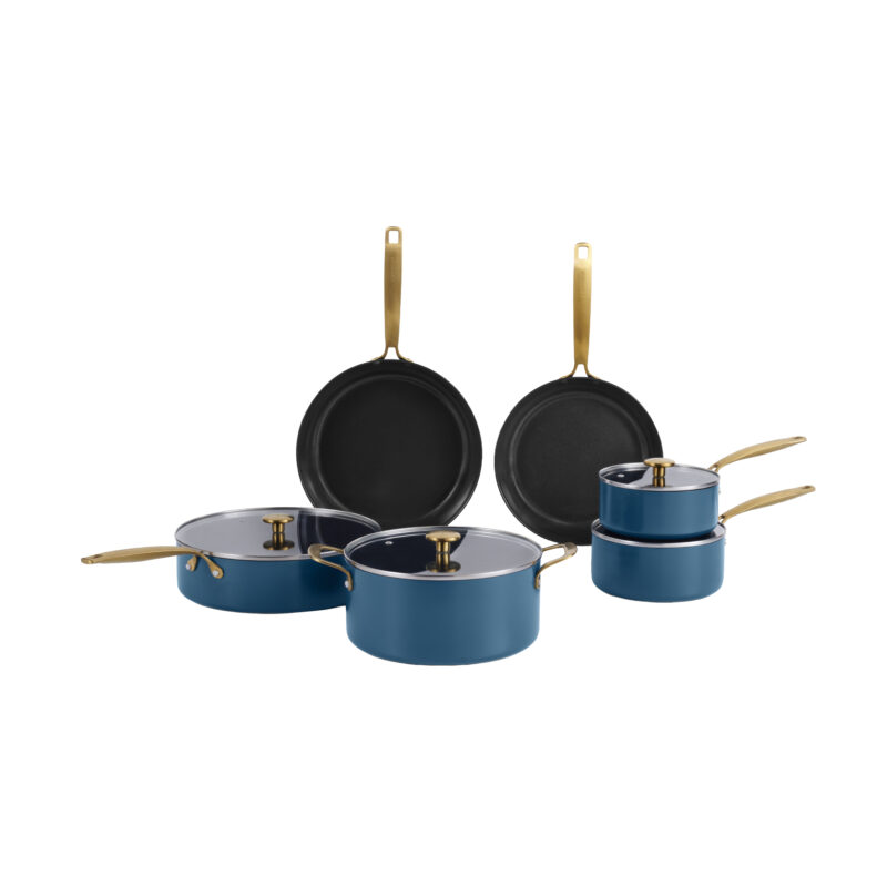 Element Expert Cookware Set 10pcs Ocean Blue