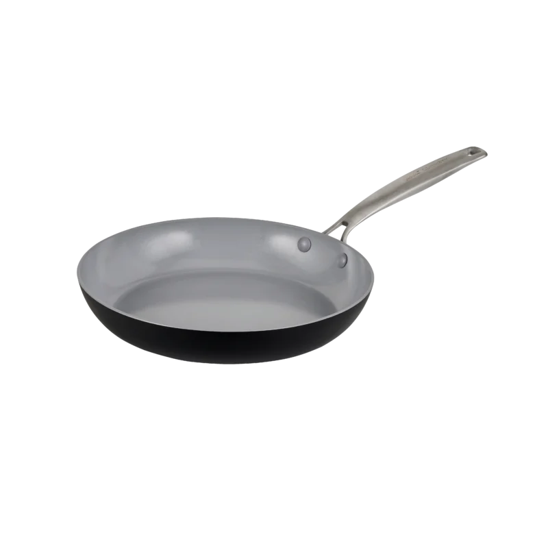 Cookware Set 4pcs - Fry Pan Ø 22 cm + Ø 26 cm + Sauce pan Ø 16 cm - Black With Grey hover image