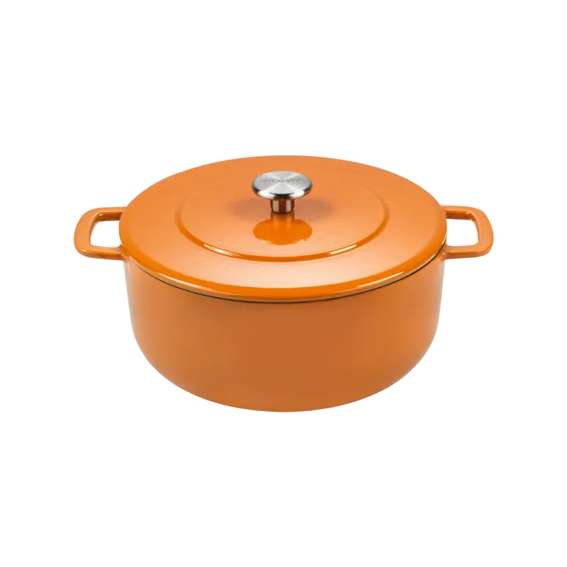 Cast Iron Dutch Oven Ø 24 cm Orange