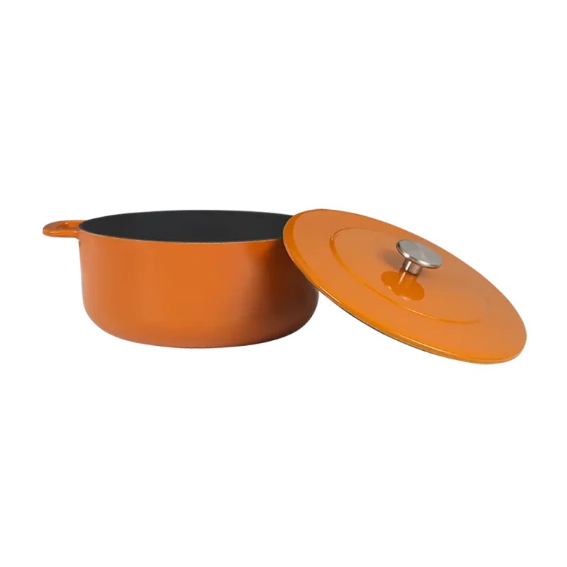 Cast Iron Dutch Oven Ø 24 cm Orange hover image