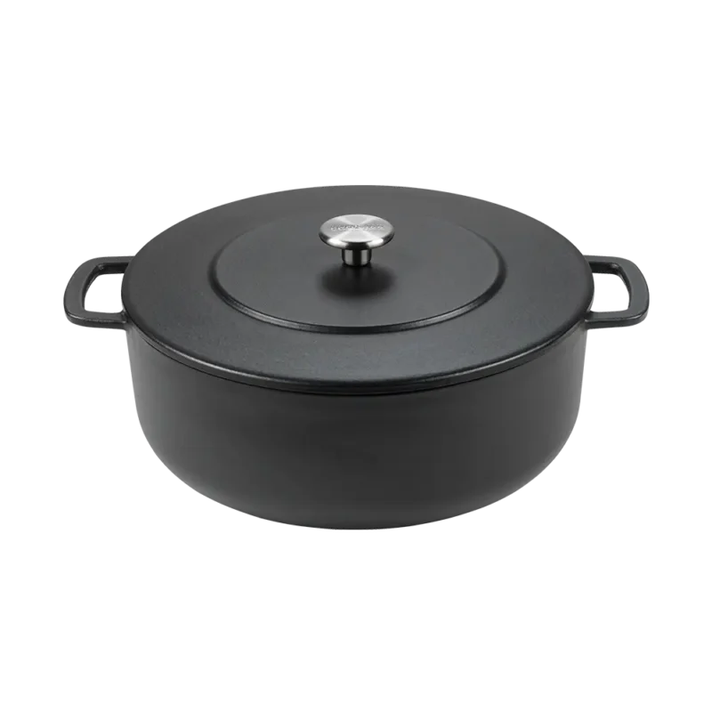 Cast Iron Dutch Oven Ø 28 cm Black