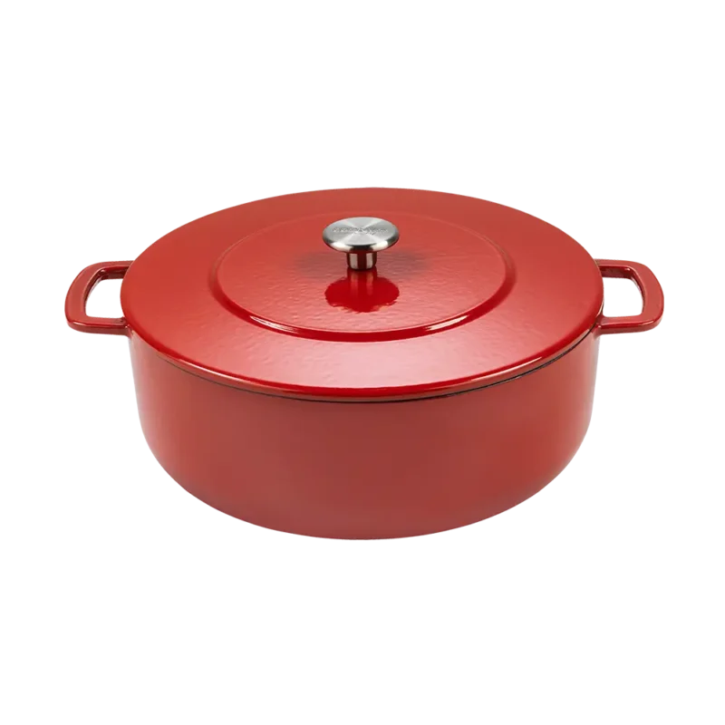 Cast Iron Dutch Oven Ø 28 cm Red