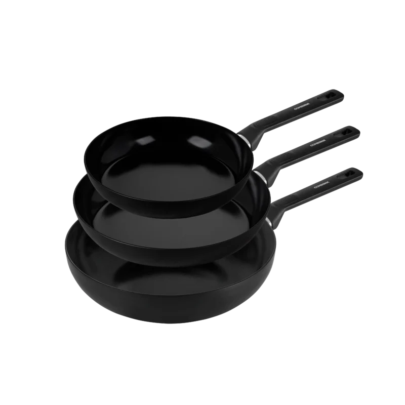 Tundra Easy Fry Pan 3pcs Set Ø 24 cm + Ø 28 cm + Ø 28 wok cm