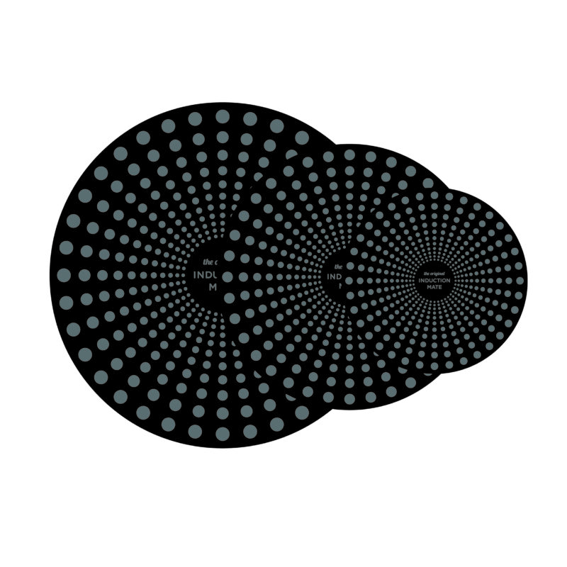 The Original Induction Mate Set of 3 Black