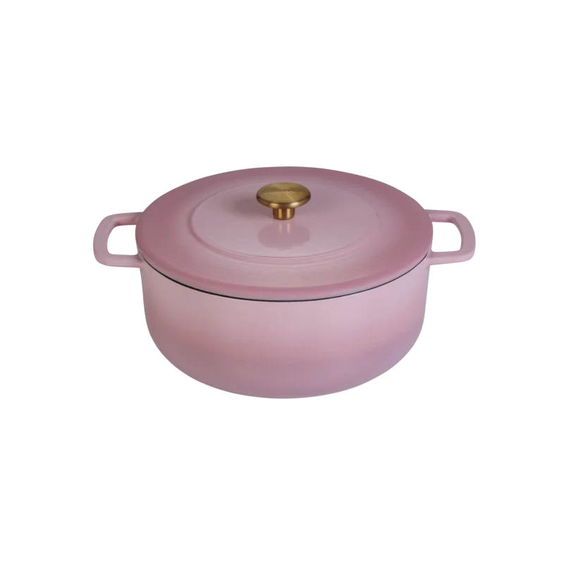 Cast Iron Dutch Oven Ø 24 cm Pink