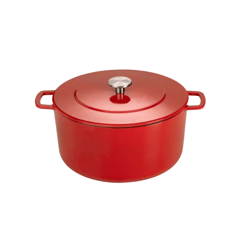 Cast Iron Dutch Oven Ø 32 cm Red