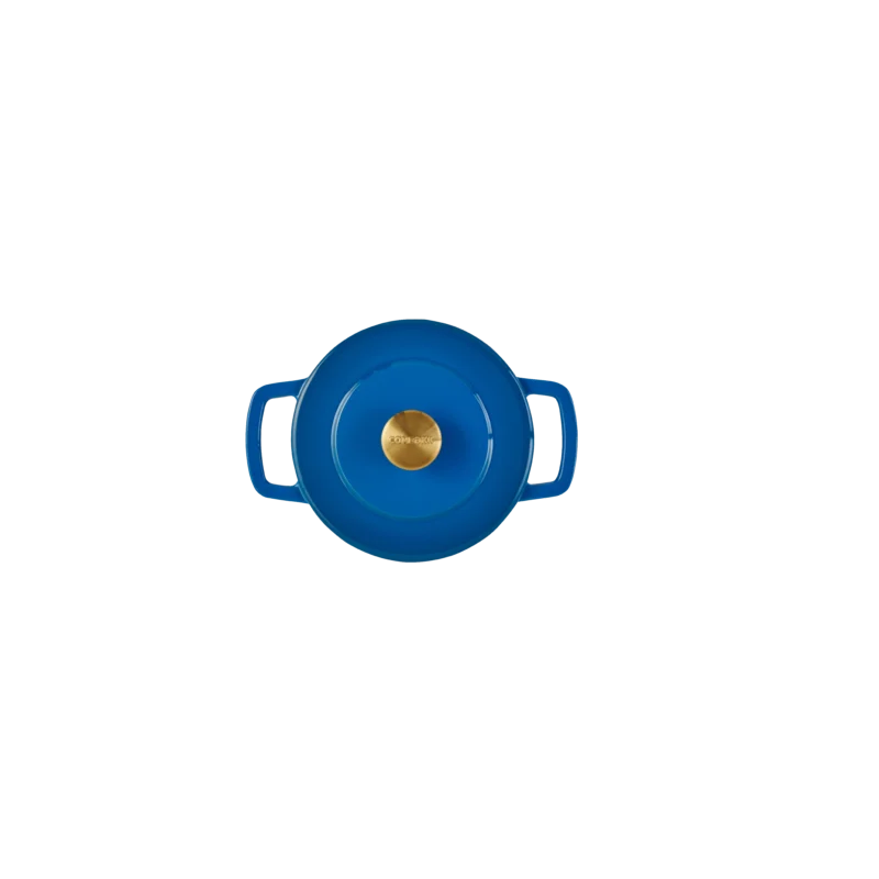Cast Iron Dutch Oven Ø 18 cm Ocean Blue hover image