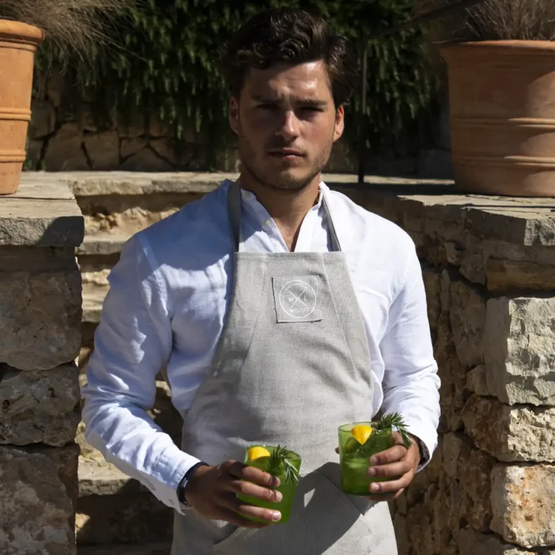 Witloft By Combekk - Recycled Cotton Apron Sand hover image