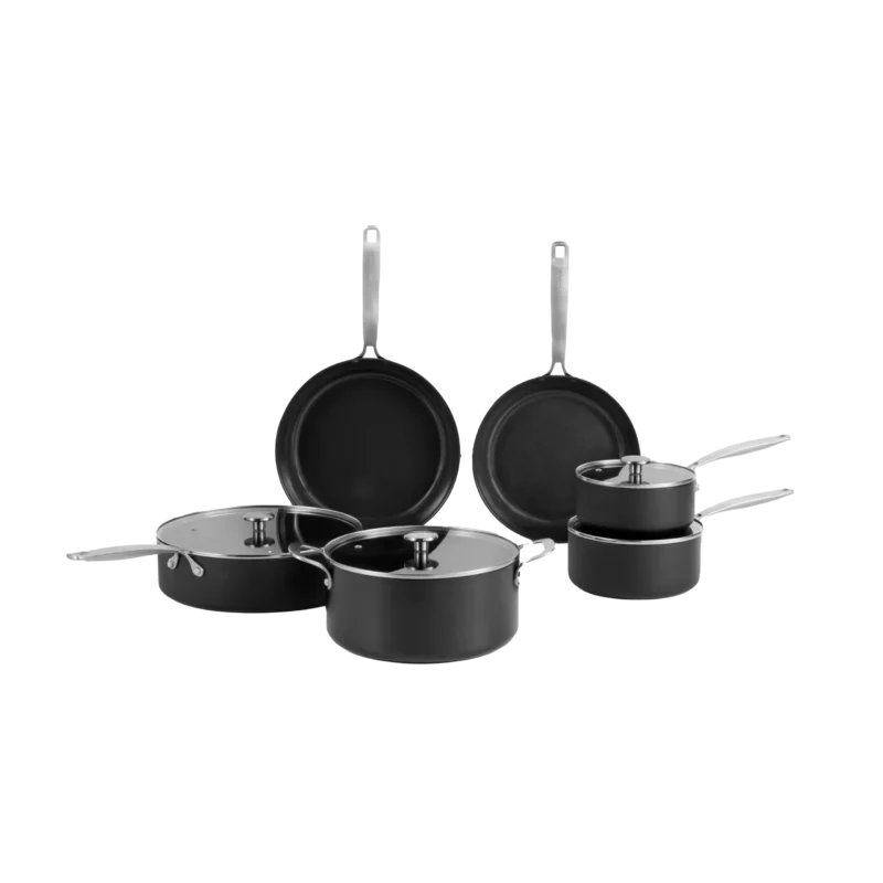 Element Expert Cookware Set 10pcs Black